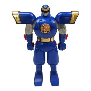 Vintage 1995 Bandai Blue Ranger Megazord Robot Action Figure Collectible